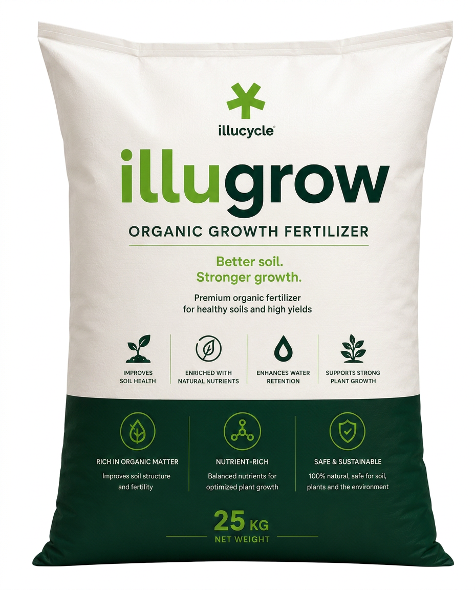 IlluGrow organic growth fertilizer bag